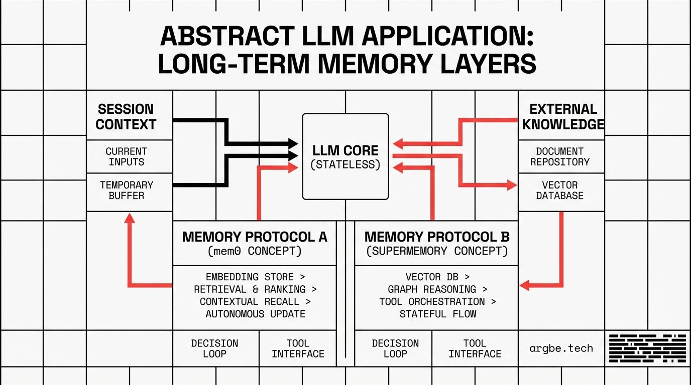 A new LogRocket write-up compares two open-source “memory” layers—mem0 and Supermemory—for making LLM apps stateful across sessions. It focuses on where chat history and standard RAG fall short, and what purpose-built memory systems add.